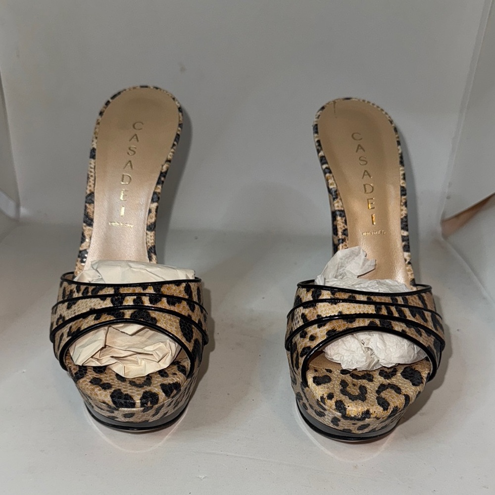 Casadei Leopard Heels